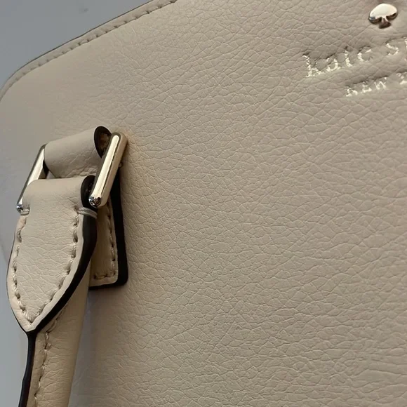 KATE SPADE MARIELLA GREEN ST LEATHER CRÈME BAG - Picture 10 of 14